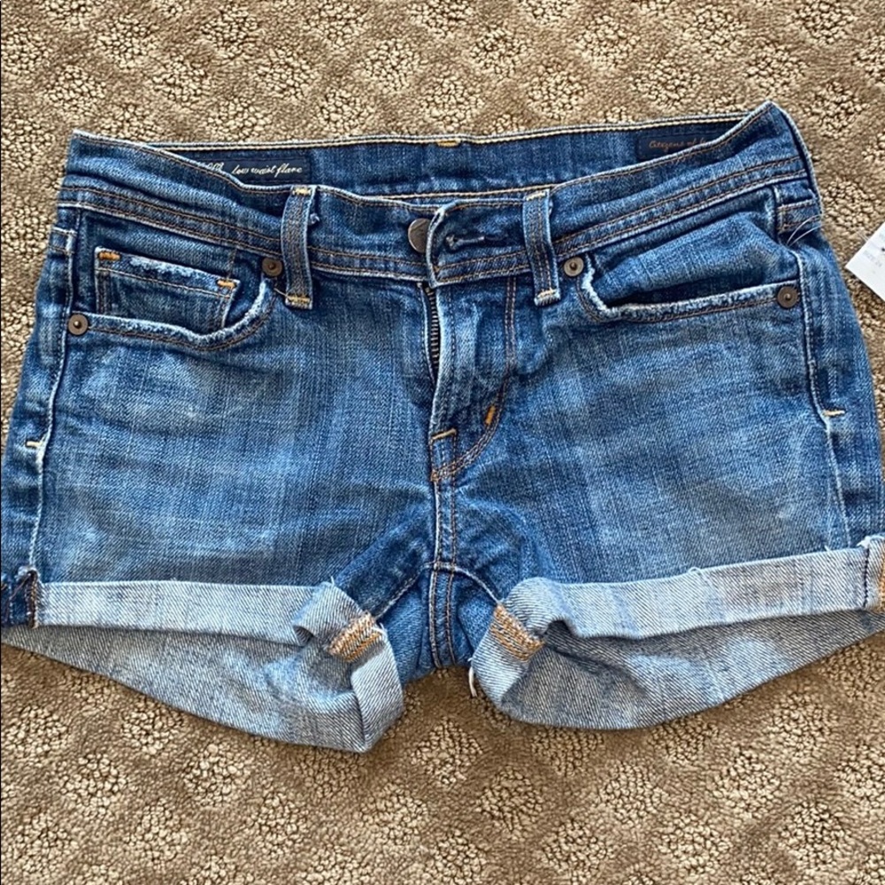 BRAND NEW CITIZENS OF HUMANITY JEAN SHORTS